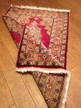 画像3: NO1451 手織り 絨毯 厚めのマットタイプ (3)