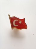 トルコ国旗 ピンバッチ