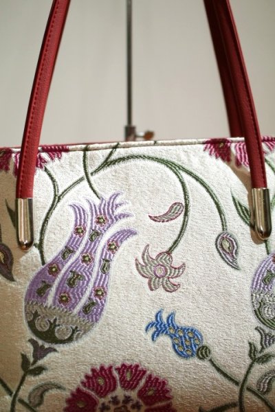 画像3: ハンドメイド 刺繍織りラーレバッグ