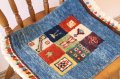 オーダー商品◇手織りトルコ絨毯 : 座布団サイズ NO28917