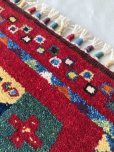 画像3: 手織りトルコ絨毯 : 座布団サイズ NO5259 (3)