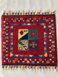 手織りトルコ絨毯 : 座布団サイズ NO5259