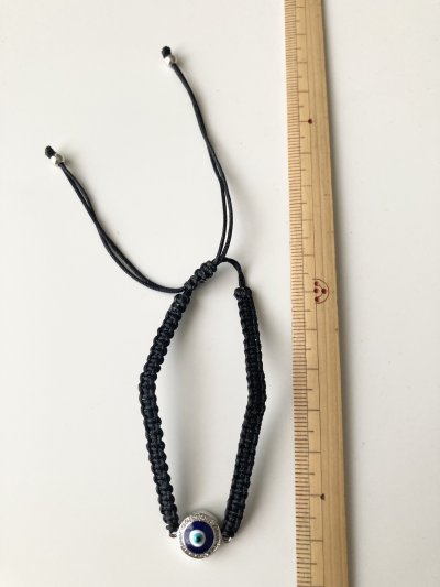 画像2: ナザールボンジュウ マクラメ 編み ブレスレット