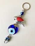 画像3: ナザールボンジュウ&オウム キーホルダー
