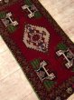 画像4: NO1077 ヤストゥク 手織り絨毯 厚めのマットタイプ (4)