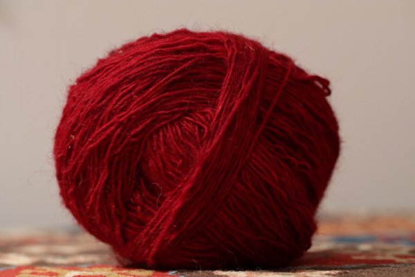 画像1: 羊毛 手紡ぎ糸 100g単位 (1)