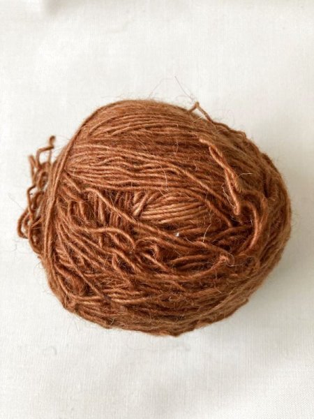 画像1: 羊毛 手紡ぎ糸 100g単位 (1)