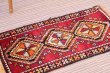 画像2: NO593 手織り トルコ絨毯 ウール&カシミヤ (2)