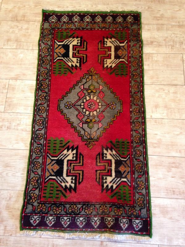 トルコ芸術専門店イスタンブールバザール トルコ 手織り絨毯 マット